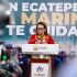 La alcaldesa Azucena Cisneros destacó la coordinación con la Marina, el Mando Único Oriente y la instalación de 20 mil cámaras y alarmas vecinales como ejes del descenso delictivo.
