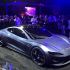 Tesla Roadster durante su presentación en el 2017.