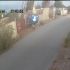 Graban a sujeto que deja el cadáver de un perro afuera de una casa