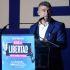 El alcalde de Miguel Hidalgo, Mauricio Tabe, durante la conmemoración del "Día de la Libertad" y la premiación del concurso "Expresiones de libertad.