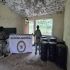 Guardia Nacional y Ejército Mexicano localizan e inhabilitan laboratorios clandestinos, aseguran inmuebles y precursores químicos para la elaboración de droga sintética en el municipio de Atoyac de Álvarez.