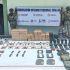 Decomisaron un complejo equipo para la operación de aeronaves no tripuladas, compuesto por 42 artefactos explosivos improvisados, 15 drones, 15 controles, 15 rollos de cable de fibra óptica, 14 baterías, siete gafas y tres pantallas de monitoreo.