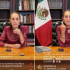 La Presidenta Claudia Sheinbaum realiza un live en sus cuentas oficiales de redes sociales