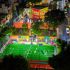 Las obras abarcaron dos kilómetros de la avenida Arroyo La Armella, donde se colocaron 500 luminarias para brindar iluminación eficiente.