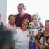 Américo Villarreal destacó la participación comunitaria como motor de la transformación social, mientras que María de Villarreal anunció un encuentro de los 12 polígonos de Lazos del Bienestar para fortalecer las redes de colaboración
