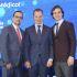 Jesús Ruiz, director general de Hospital Angeles Health System; Olegario Vázquez Aldir, presidente de Grupo Vazol, y Olegario Vázquez Garza.