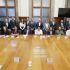 Ministros de la Suprema Corte de Justicia de la Nación con representantes del sector empresarial
