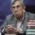 Cuauhtémoc Cárdenas Solórzano, ingeniero civil, exsenador de la República y presidente de la Fundación para la Democracia, durante la presentación de su libro “Por una democracia progresista” en el Palacio de Minería, en el marco de la 47 Feria Internacional del Libro del Palacio de Minería