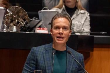 El senador Manuel Velasco es uno de los legisladores que más asiste desde que comenzó la Legislatura en septiembre de 2024