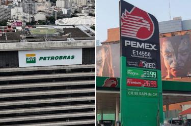 Pemex y Petrobras firman acuerdo para explorar el Golfo de México y elevar producción.