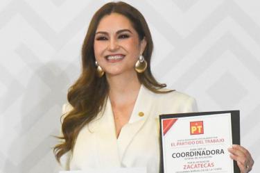 La senadora exige una investigación seria tras hechos de violencia en Zacatecas y destaca el crecimiento del PT rumbo a la elección de 2027