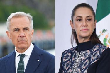Sheinbaum y Carney sostienen llamada: destacan importancia de renovar pronto el T-MEC.