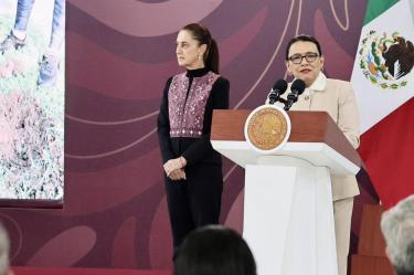 Rosa Icela Rodríguez destacó las acciones de pacificación en el estado de Guanajuato.