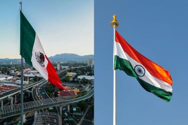 ¿Otro acuerdo comercial? Esto negocian México e India ante los aranceles de Trump.
