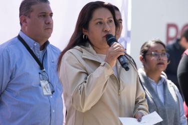 Habitantes de barrios tradicionales exigen un plan emergente de suministro de agua a la alcaldesa Xóchitl Flores, ante la advertencia de la CAEM de que los trabajos en el Pozo 304 tardarán hasta tres meses