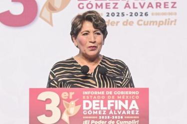 La gobernadora del Estado de México, Delfina Gómez, detallará a la población los avances alcanzados en rubros prioritarios.