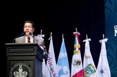 Mario Delgado encabezó en Puebla el Foro Regional sobre el uso de dispositivos en la infancia