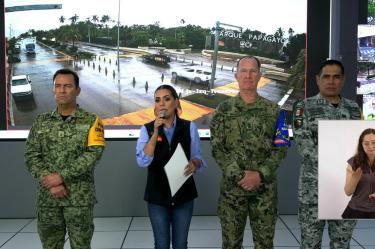 La gobernadora Evelyn Salgado confirmó que continuará en territorio para evaluar personalmente los daños causados por las intensas lluvias.