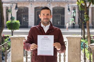 Pedro Haces Lago se registra para ser el próximo Coordinador en Defensa de la Transformación en Tlalpan