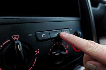 Aire acondicionado de un auto