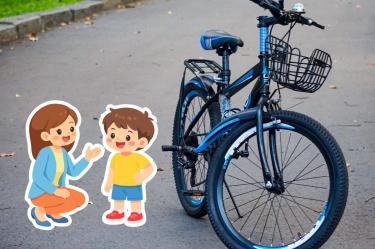 Historia de la bicicleta para niños, quién la inventó