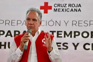 Cruz Roja, lista para temporada de huracanes 2026