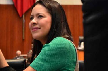 Karen Castrejón Trujillo, dirigente nacional del PVEM