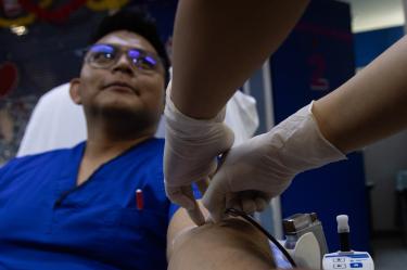 Donación de sangre