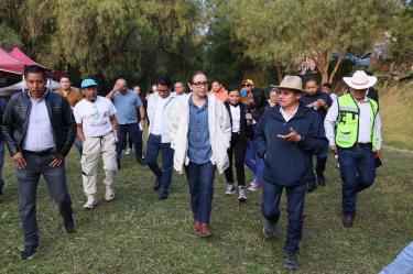 Obras en cerro de Ehécatl para evitar contaminación
