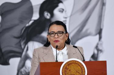 Rosa Icela Rodríguez, secretaria de Gobernación