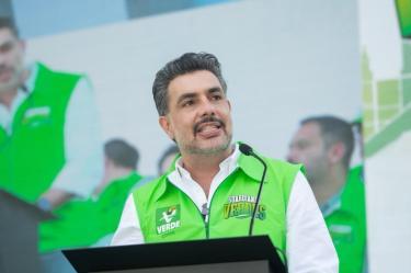 Jesús Sesma, dirigente del PVEM en CDMX