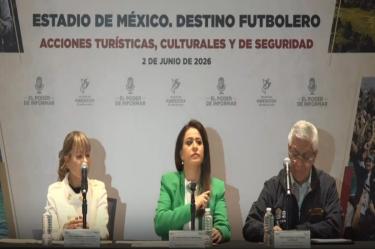Edomex presenta estrategia “Estadio de México, Destino Futbolero”