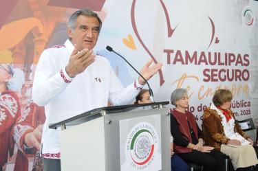 Américo Villarreal, gobernador de Tamaulipas.