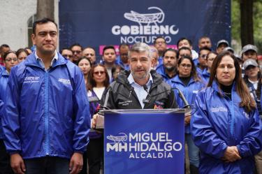 Mauricio Tabe, alcalde de Miguel Hidalgo.