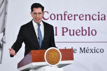 Roberto Velasco, secretario de Relaciones Exteriores.