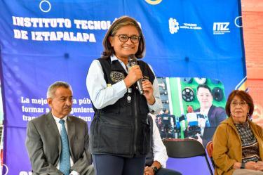 Aleida Alavez, alcaldesa de Iztapalapa