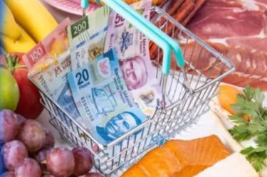 Canasta alimentaria sube por encima de la inflación