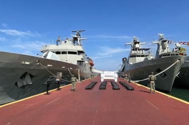Semar y U.S. Navy unen fuerzas contra el crimen internacional