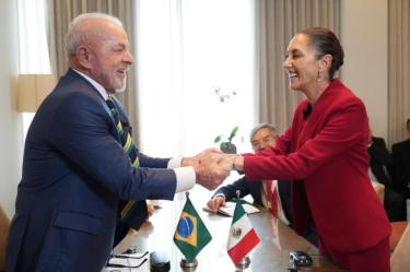 Lula desea éxito a Sheinbaum por el Mundial