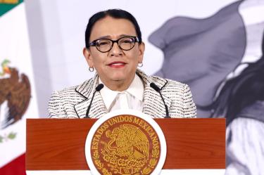 Rosa Icela Rodríguez, secretaria de Gobernación