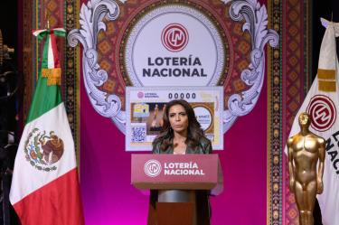 Se llevó a cabo la develación del billete conmemorativo del Sorteo Mayor No. 4019