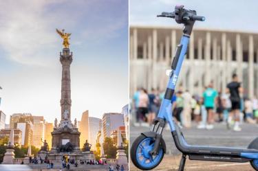 JET estrena servicio de scooters eléctricos en la CDMX: ofrece viajes cómodos.