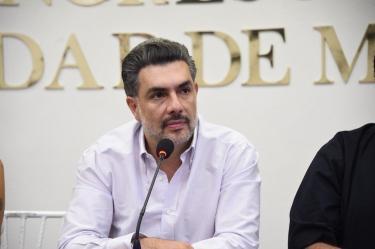 Jesús Sesma, líder del PVEM en CDMX.