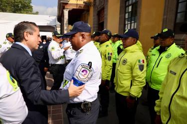 Esta acción es fruto de la colaboración con la Jefa de Gobierno, Clara Brugada, y el titular de la Secretaría de Seguridad Ciudadana, Pablo Vázquez Camacho.