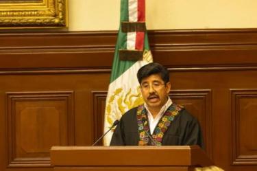 Hugo Aguilar Ortiz, ministro presidente de la SCJN