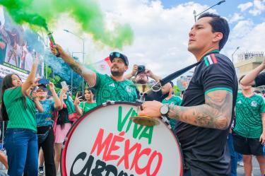 Más de 50 mil personas se reunieron en el Fan Fest de Guadalajara para ver jugar a la Selección Mexicana