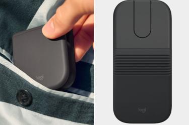 Adiós a la oficina fija: así es el nuevo mouse Mobi Fold de Logitech.