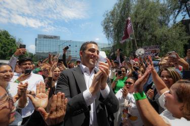 Hizo un llamado a la unidad y al “piso parejo” en la contienda interna que inicia Morena