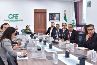 La directora general de CFE, Emilia Calleja, instaló una mesa permanente de coordinación con los gobiernos estatales para atender necesidades particulares