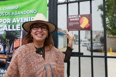 El proyecto se ejecutó bajo la modalidad "Mano a Mano", perteneciente al programa municipal Cimientos de Esperanza.